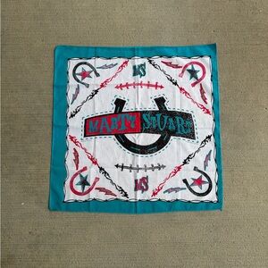 Vintage 1992 Marty Stuart Bandana Scarf Handkerchief Country Music Concert USA